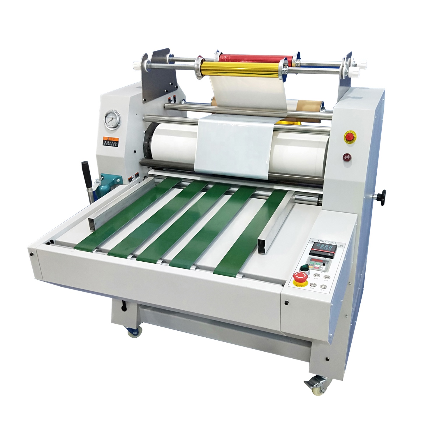 Foil Transfer Machine - Hidrolik Sıcak Baskı Makinesi UV Sıcak