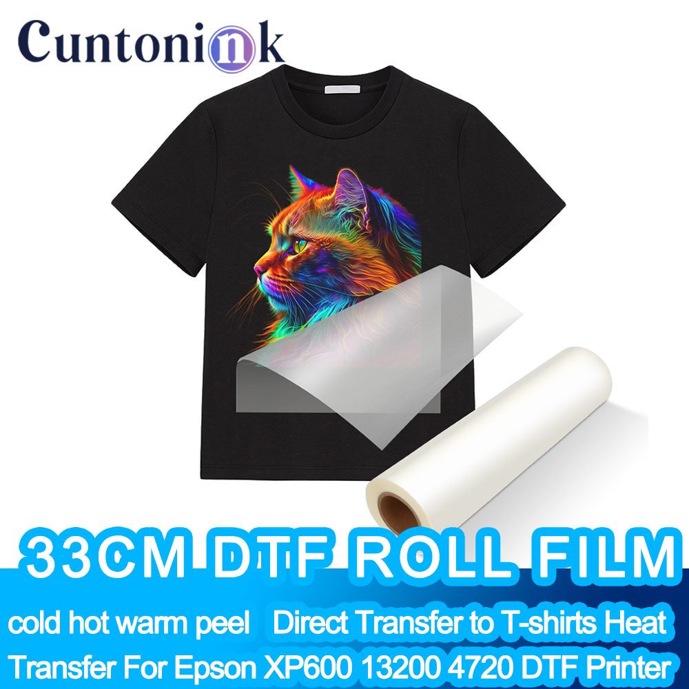 Dtf Hot Peel Film - 33 cm DTF PET Film Rulosu