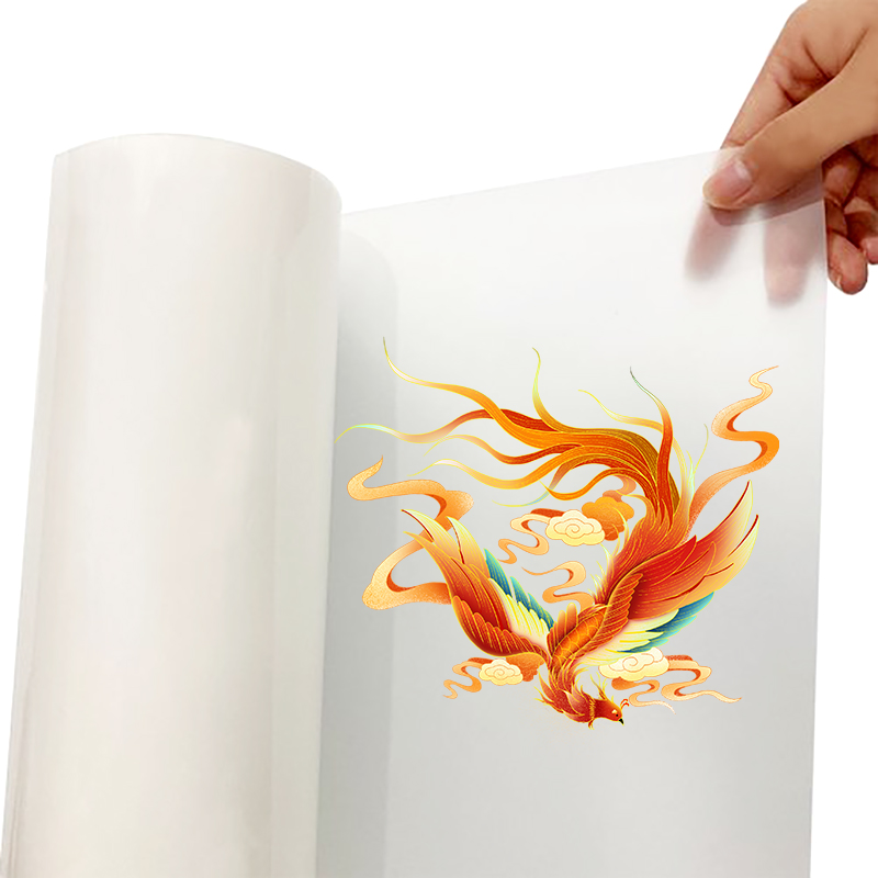 Dtf Hot Peel Film - 30cm×100m PET Rulodan Ruloya UV DTF