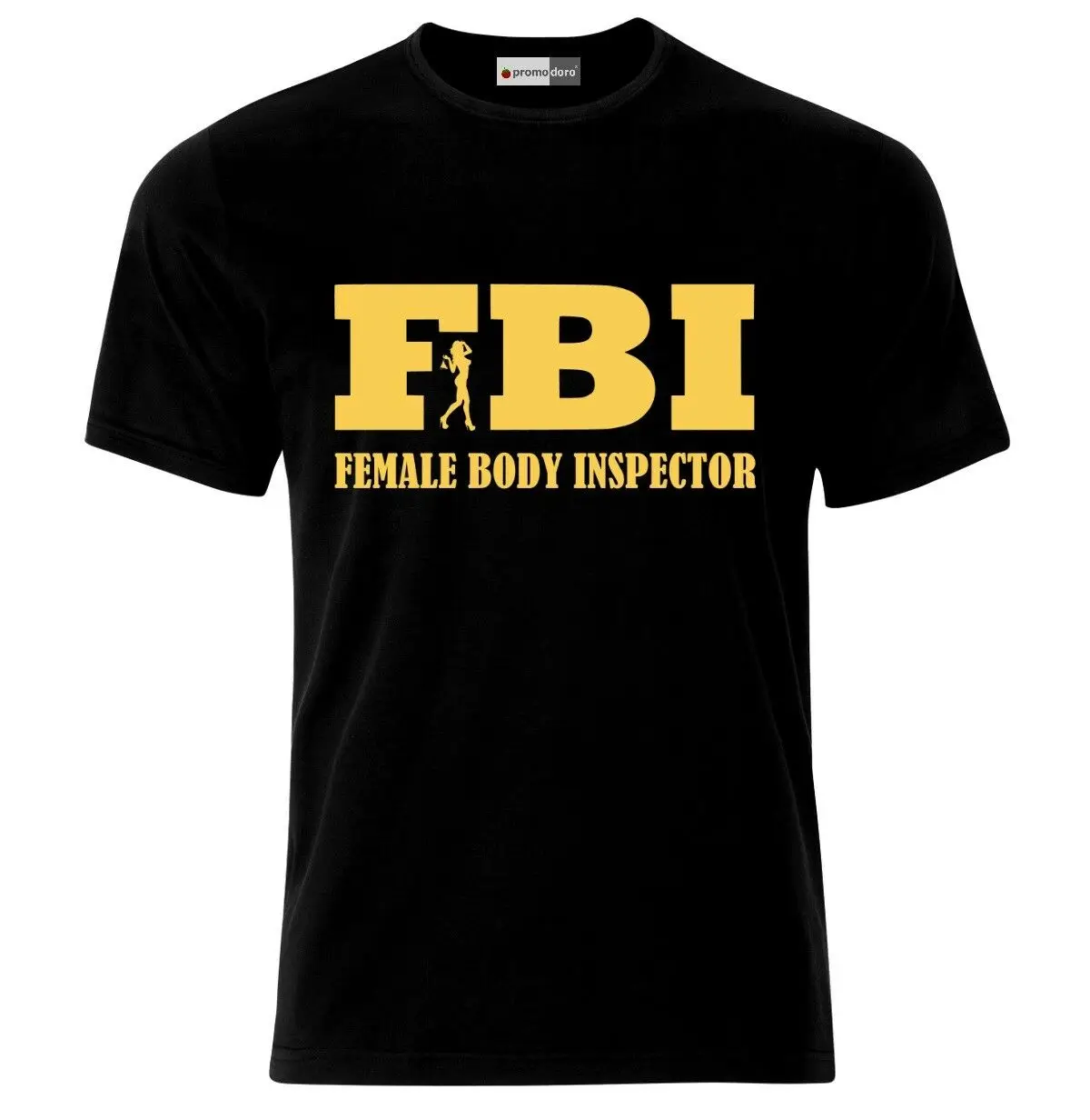 Company Profile Printing - Komik seksi FBI logosu kadın vücut