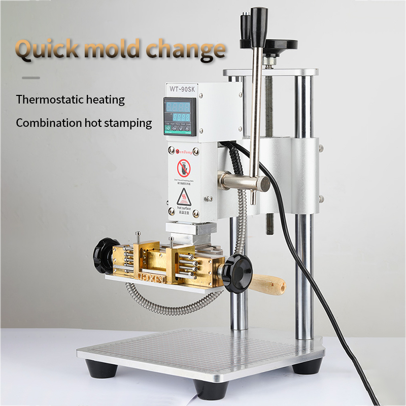 Foil Transfer Machine - Bronzlaştırıcı Makinesi Sıcak Damgalama Makinesi PVC