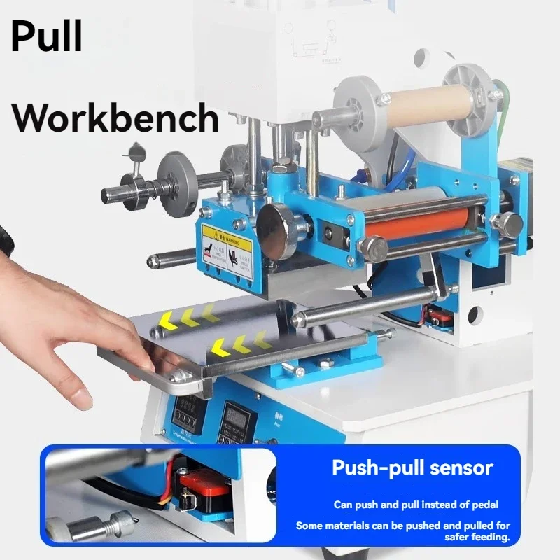 Foil Transfer Machine - BY5-1 Sıcak Baskı Makinesi – markalar/logolar,