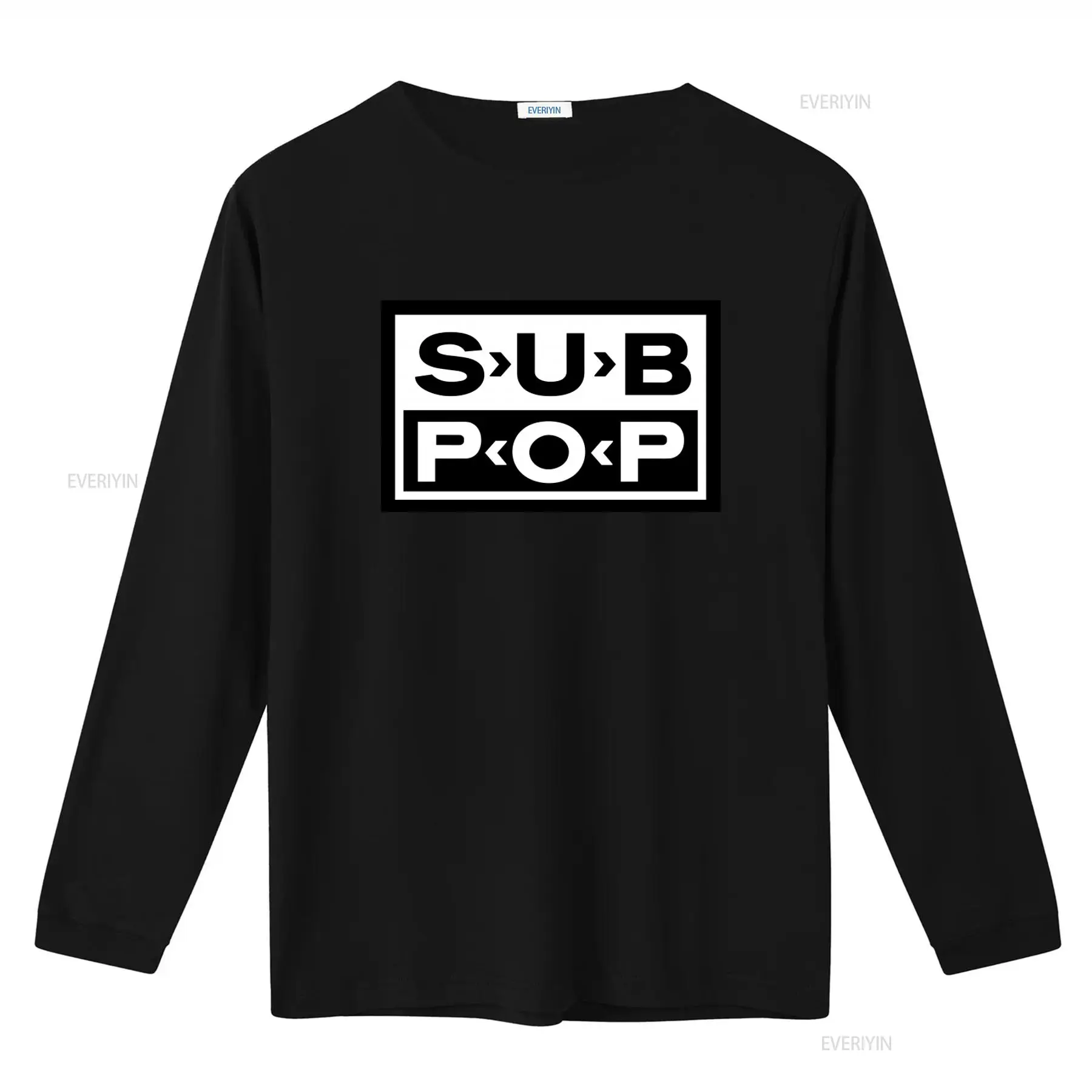 Sub Pop Logolu Tişört Siyah Be - Company Profile Printing incelemesi ve fiyatı