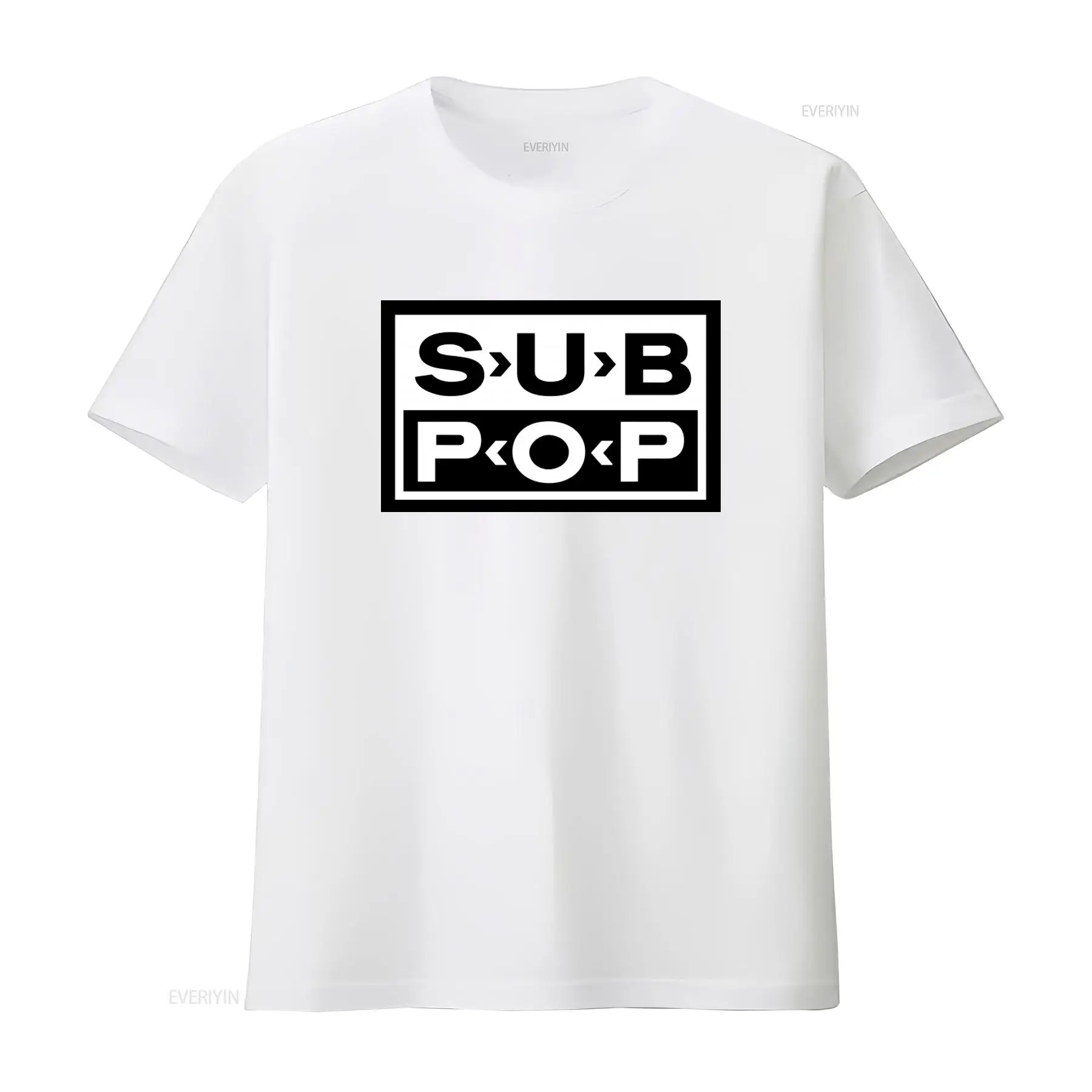 Sub Pop Logolu Tişört Siyah Be - Company Profile Printing incelemesi ve fiyatı