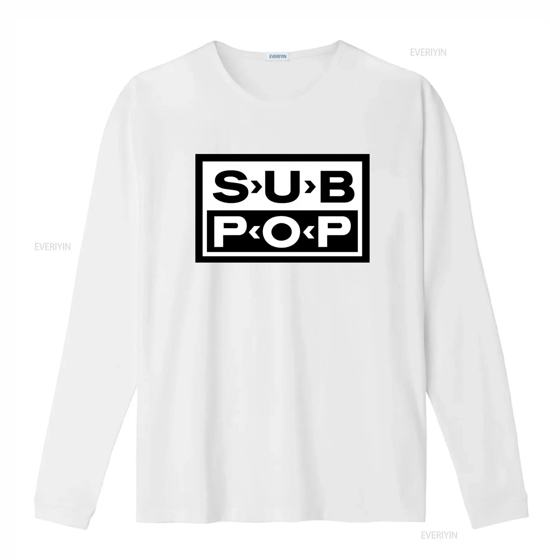 Sub Pop Logolu Tişört Siyah Be - Company Profile Printing incelemesi ve fiyatı