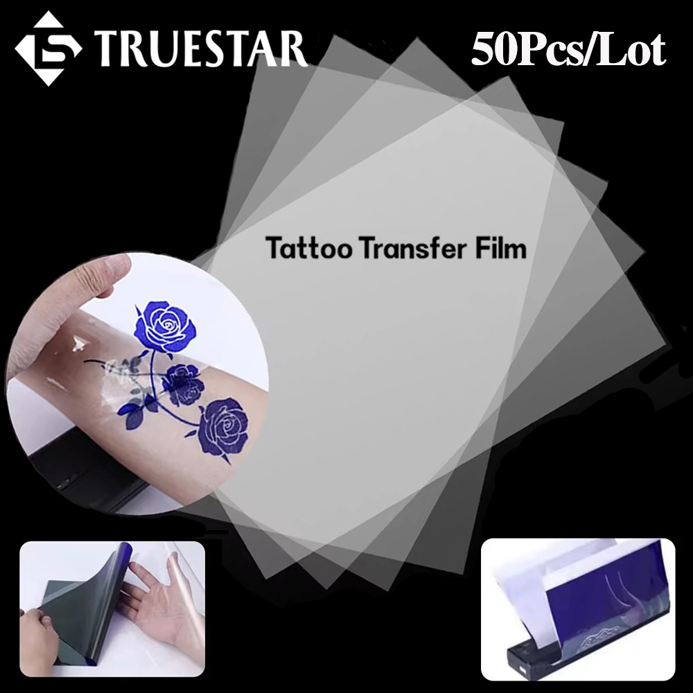 50 adet şeffaf dövme transfer  - Foil Transfer Machine incelemesi ve fiyatı