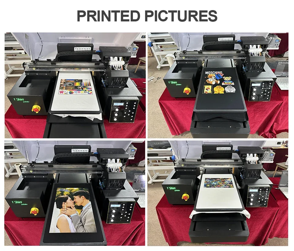 XP600/I1600A1/I3200A1*2 Baskı  - Commercial Printing Machine For Clothes incelemesi ve fiyatı