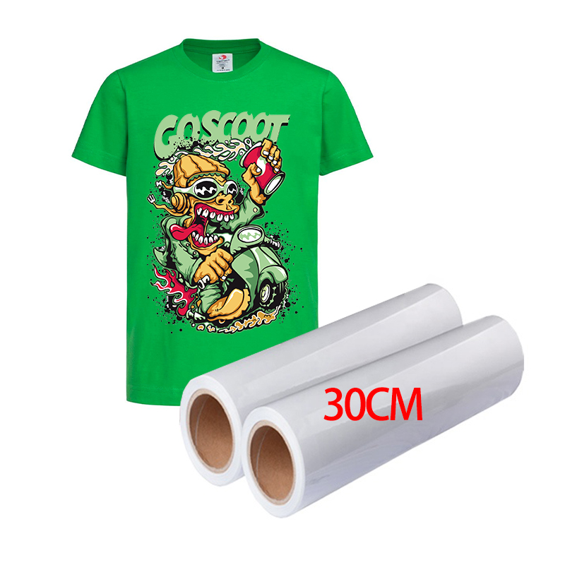 30cm×100m PET Rulodan Ruloya U - Dtf Hot Peel Film incelemesi ve fiyatı