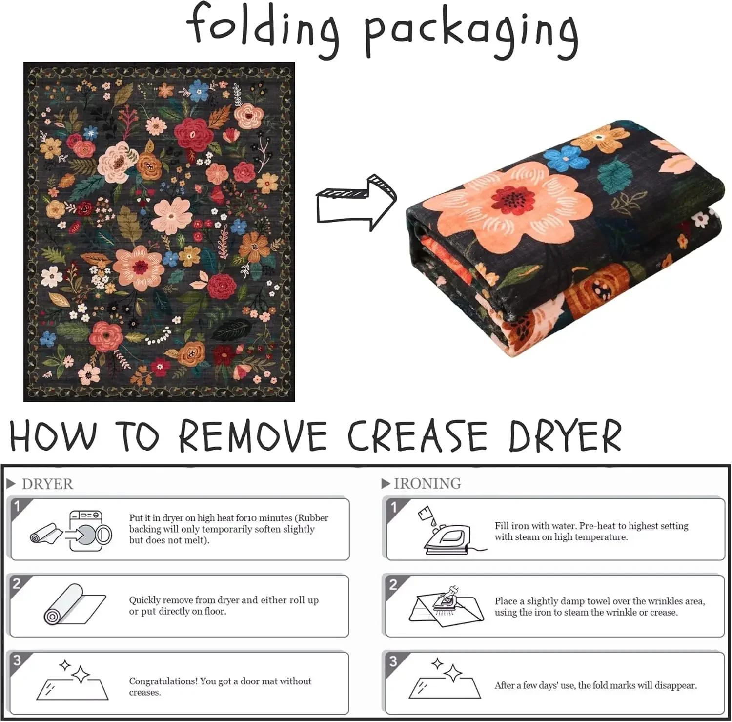 Koridor Koşucu Halı Hayvan Çiç - Printing On Commercial incelemesi ve fiyatı