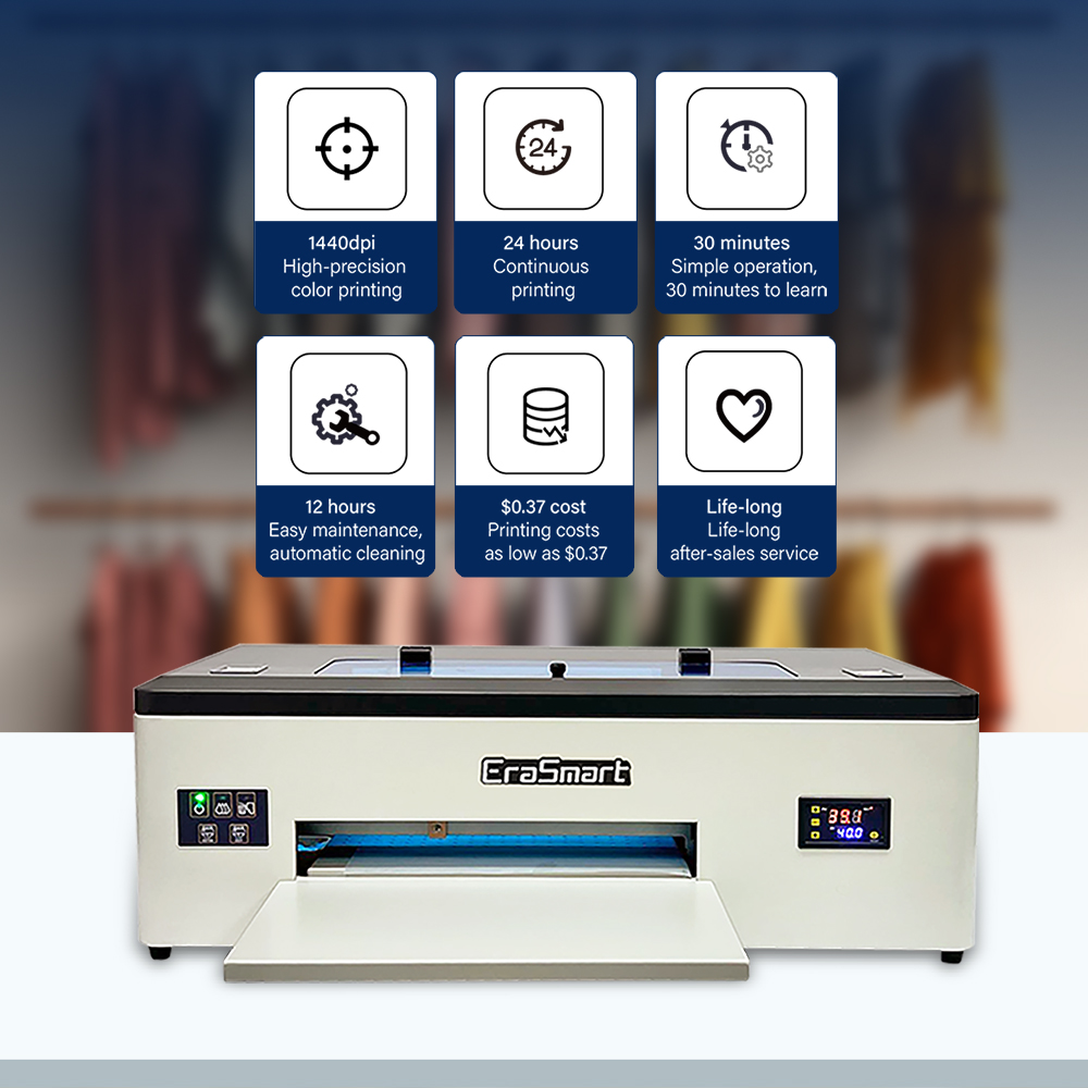 EraSmart 1390 baskı kafası mür - Commercial Printing Machine For Clothes incelemesi ve fiyatı