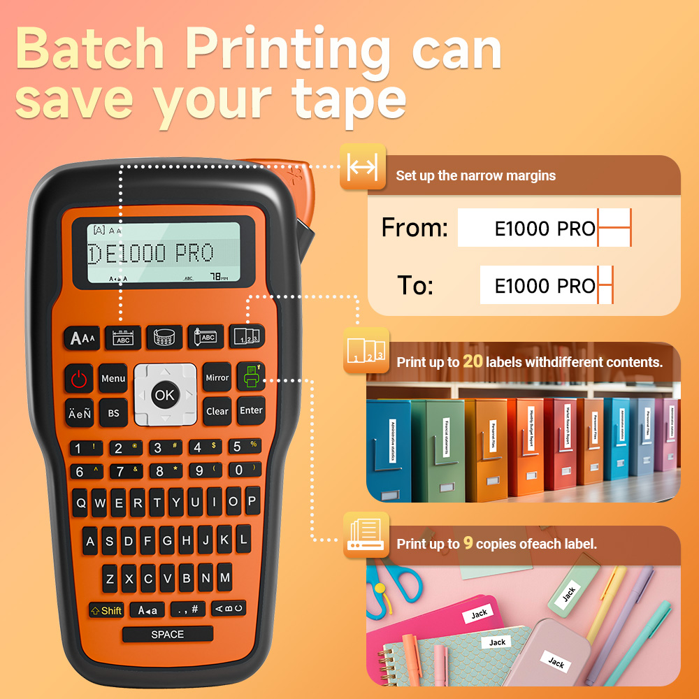 QWERTY Klavye E1000 Etiket Yaz - Commercial Printing Types incelemesi ve fiyatı