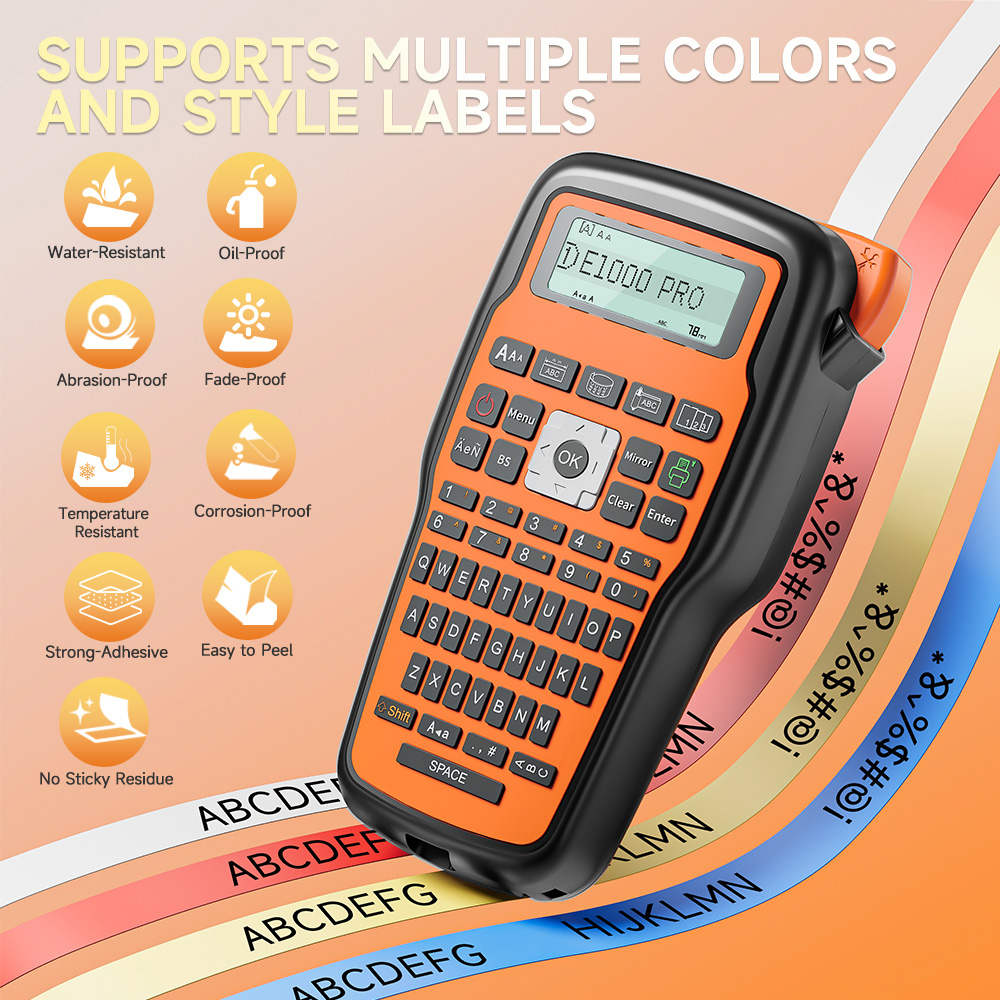 QWERTY Klavye E1000 Etiket Yaz - Commercial Printing Types incelemesi ve fiyatı