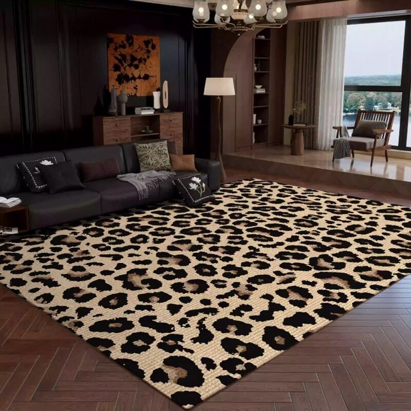 Retro Leopar Desenli Oturma Od - Printing On Commercial incelemesi ve fiyatı