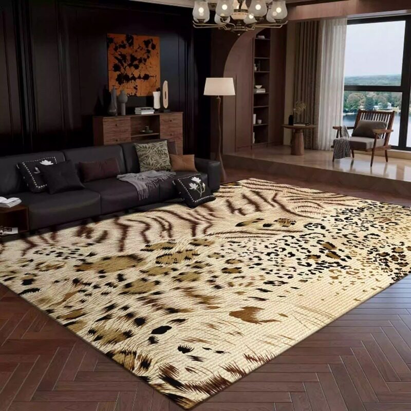 Retro Leopar Desenli Oturma Od - Printing On Commercial incelemesi ve fiyatı